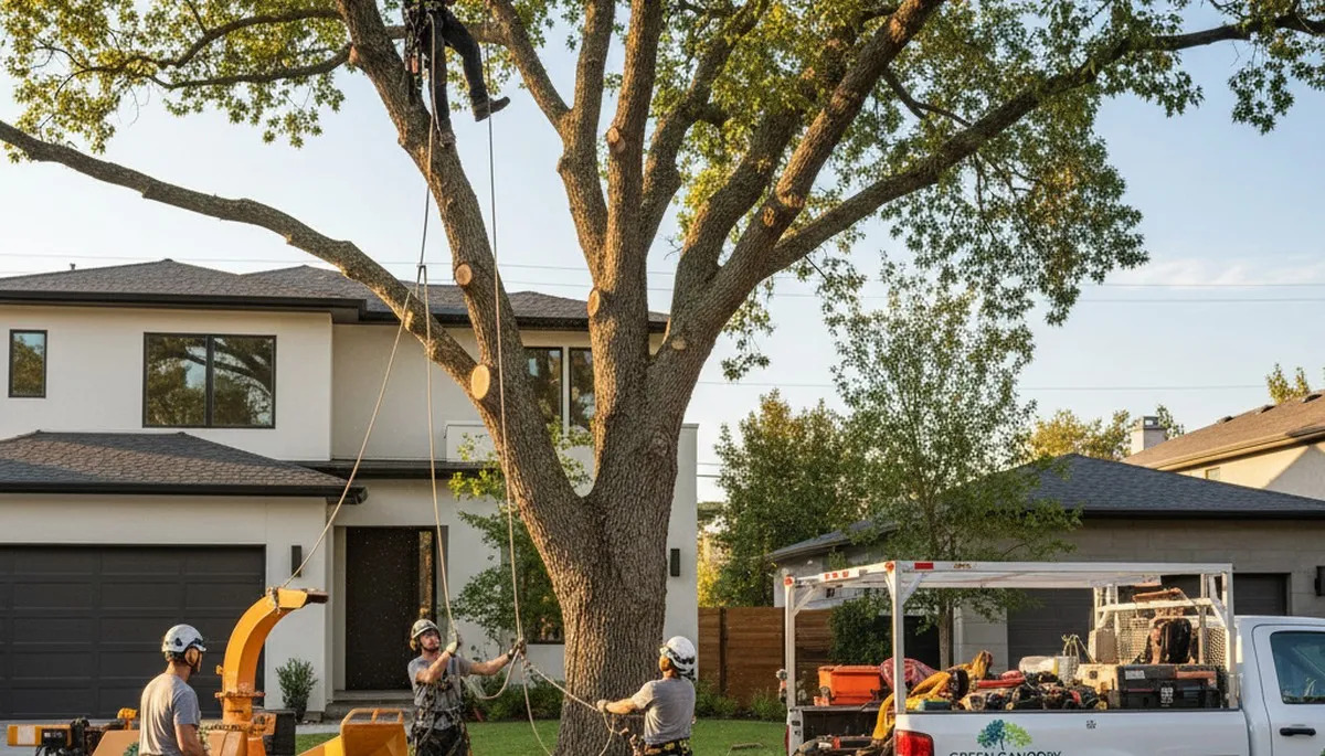 Professional tree removal service in Tampa, FL by certified arborists at Chop Chop Tree