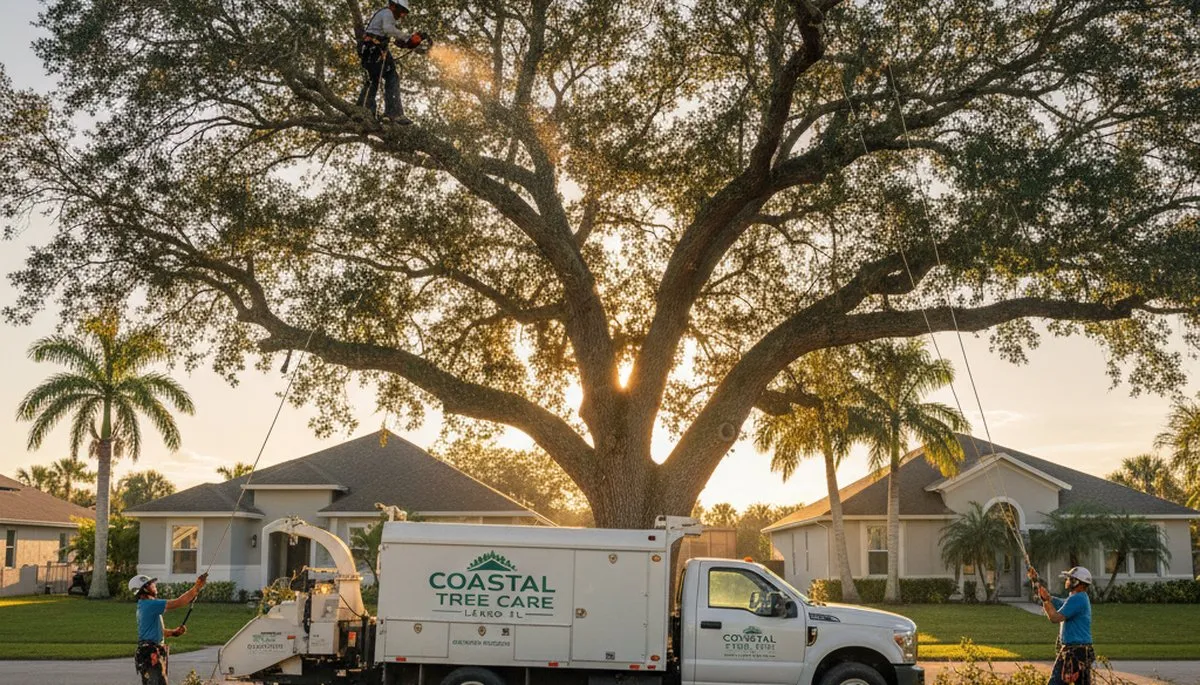 Professional tree removal service in Tampa FL by certified arborists at treeservicesintampa.com