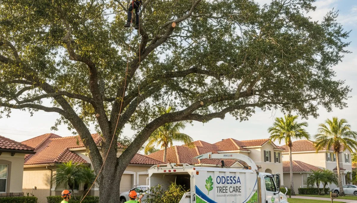 Professional tree removal service in Tampa FL by certified arborists